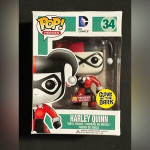 NIB # 34 Harley Quinn Funko Pop Heroes